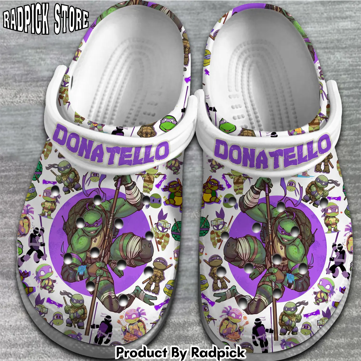 Radpick teenage mutant ninja turtles movie crocss crocband clogs shoes comfortable for men women and kids footwearelite exclusive 7vh rp652812